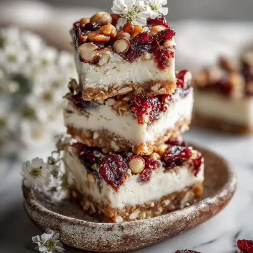 Cranberry Bliss Bars Made Easy