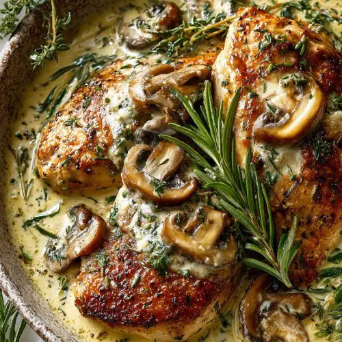 Creamy Garlic Chicken Delights