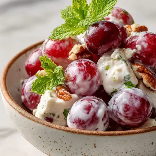 Creamy Grape Salad Recipe