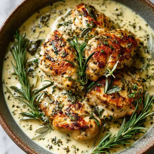 Creamy Herb Chicken Recipe