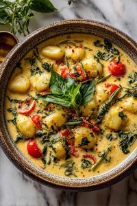 Creamy Vegetarian Gnocchi Soup