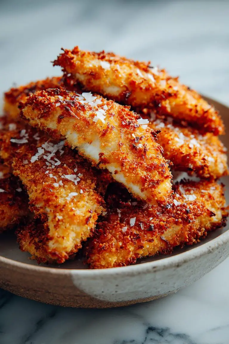 Crispy Coconut Chicken Tenders Recipe