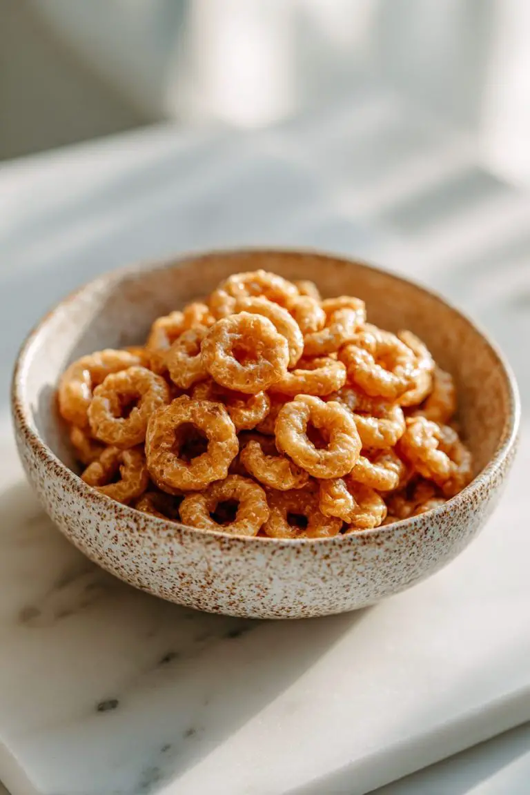 Crispy Golden Cheerios Treats