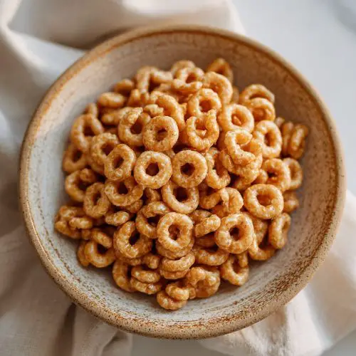 Crispy Golden Cheerios Treats