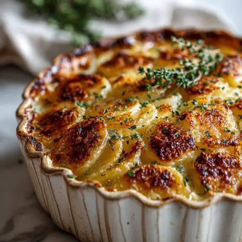 Crispy Potato Gratin Recipe