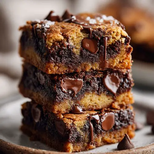 Decadent Chocolate Chip Gooey Bars