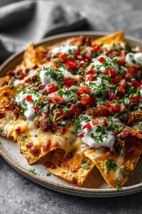 Easy Air Fryer Nachos