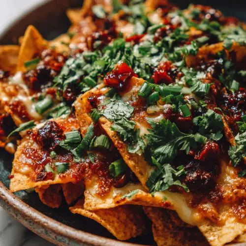 Easy Air Fryer Nachos
