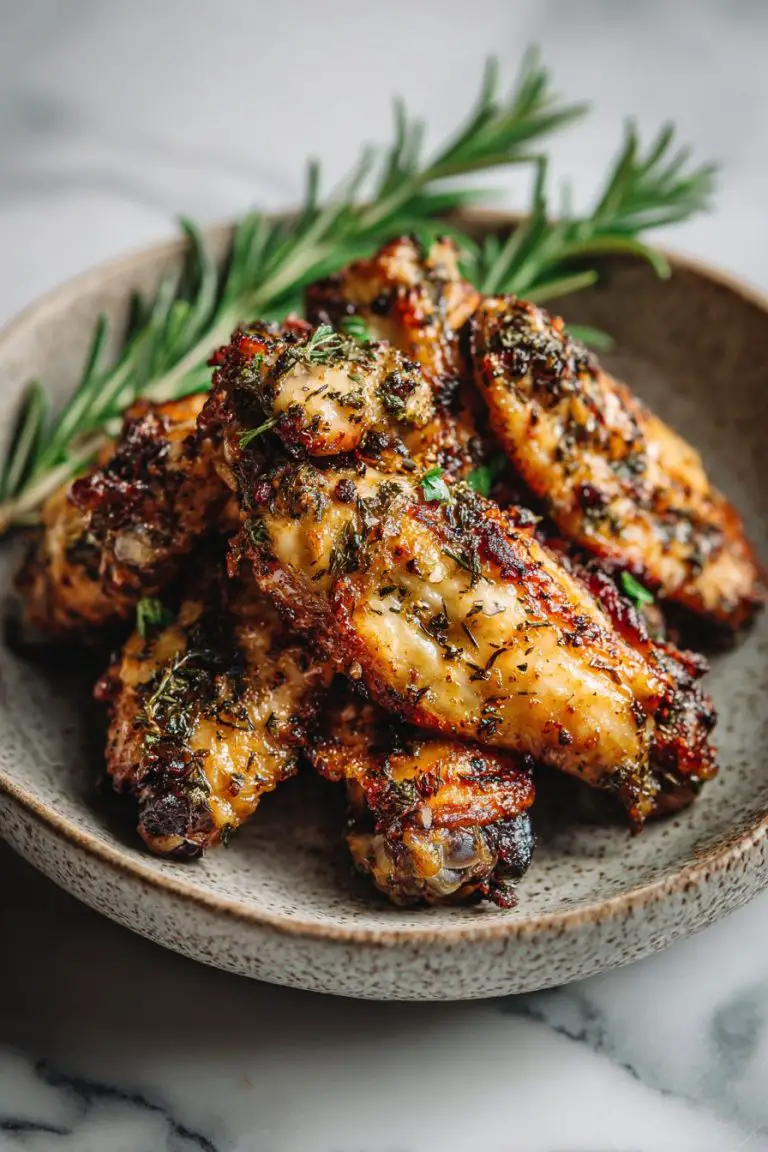 Easy Baked Turkey Wings