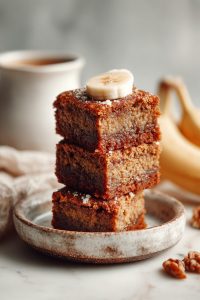 Easy Banana Bread Blondies