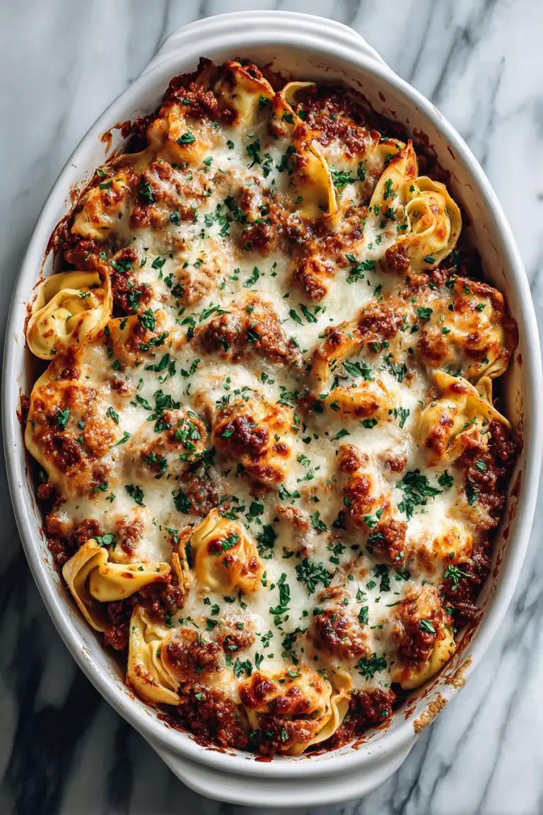 Easy Beef Tortellini Enchiladas