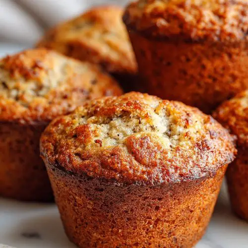 Easy Bisquick Banana Muffins