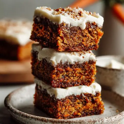 Easy Carrot Cake Bars