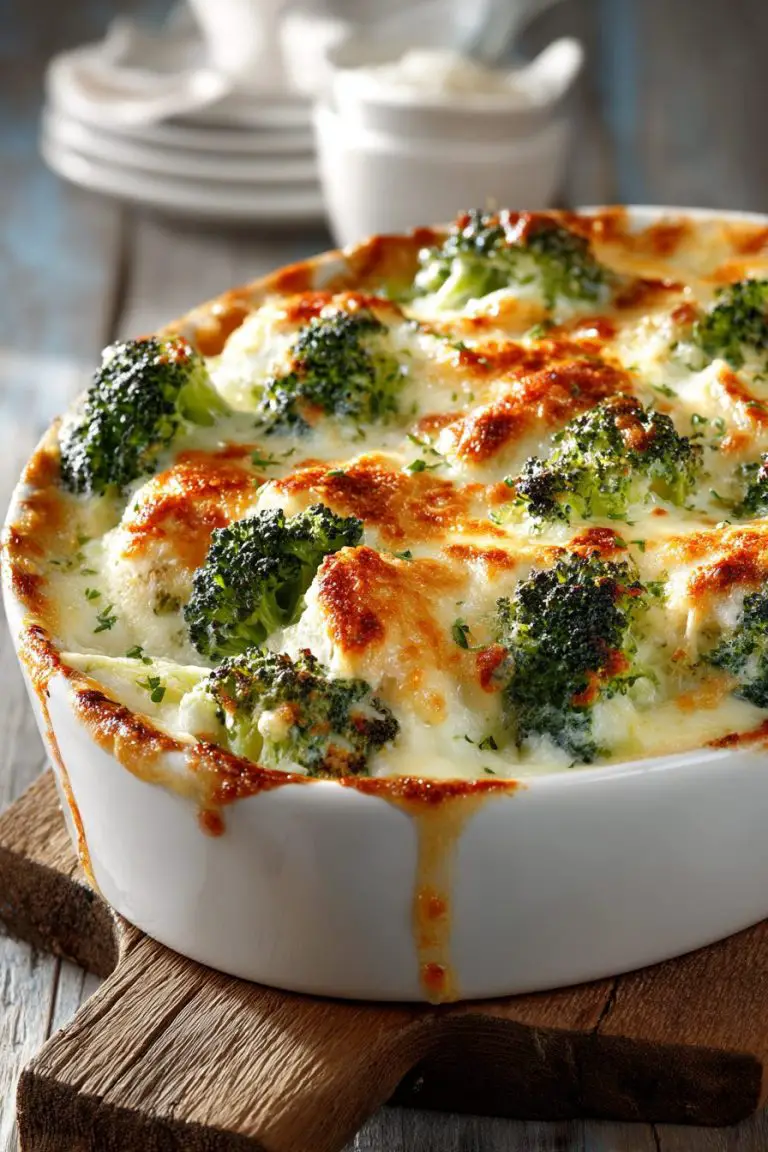 Easy Chicken Broccoli Bake