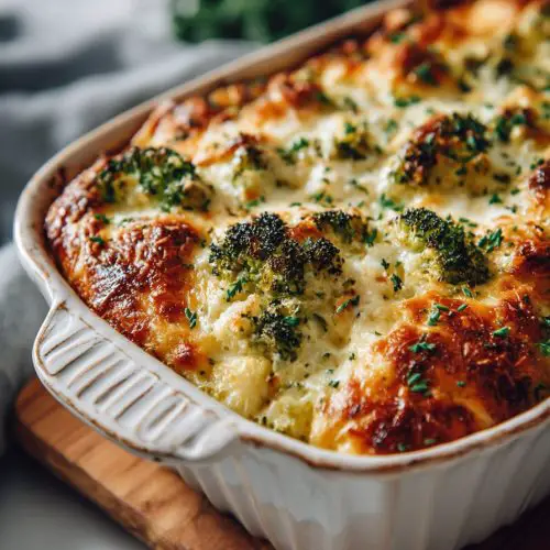 Easy Chicken Broccoli Bake