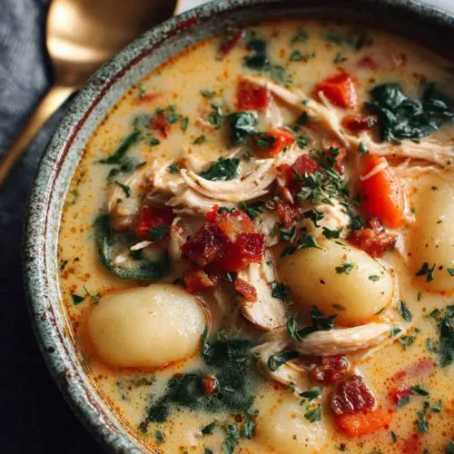 Easy Chicken Gnocchi Soup Recipe