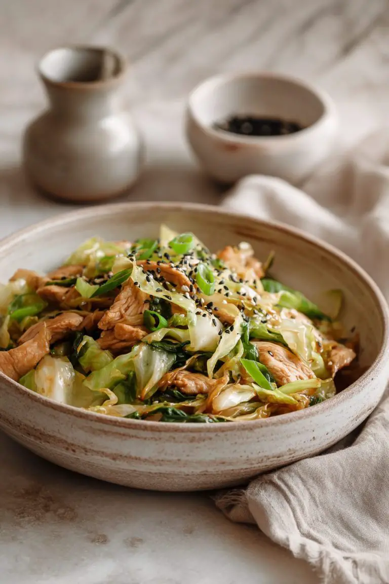 Easy Chicken and Cabbage Stir-Fry