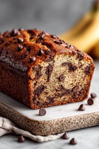 Easy Chocolate Chip Banana Bread
