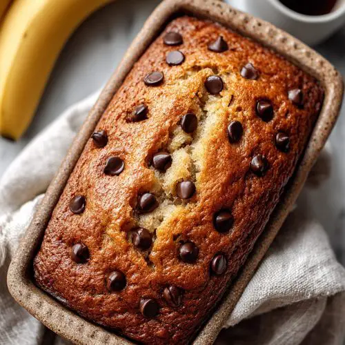 Easy Chocolate Chip Banana Bread