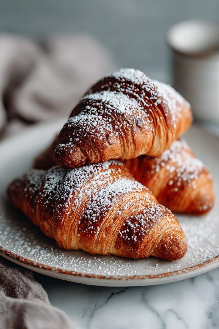 Easy Chocolate Croissants
