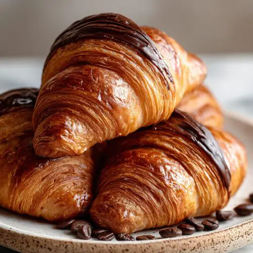 Easy Chocolate Croissants