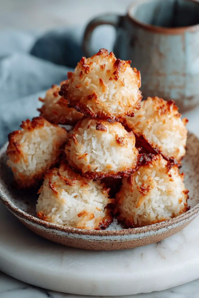 Easy Coconut Macaroons Recipe