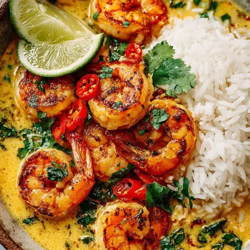 Easy Coconut Shrimp Curry Recipe