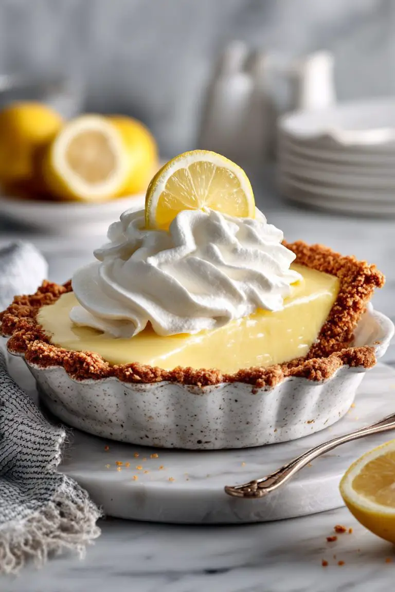 Easy Creamy Lemon Pie Recipe