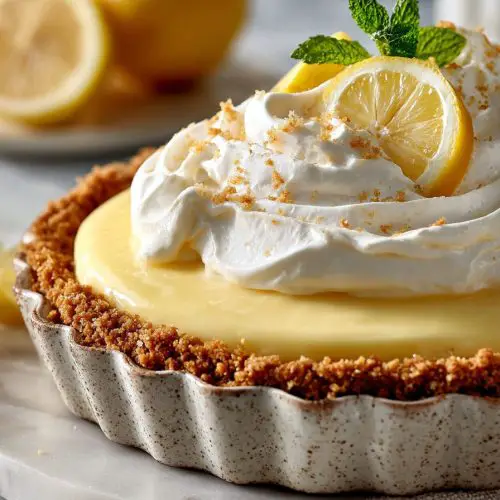 Easy Creamy Lemon Pie Recipe