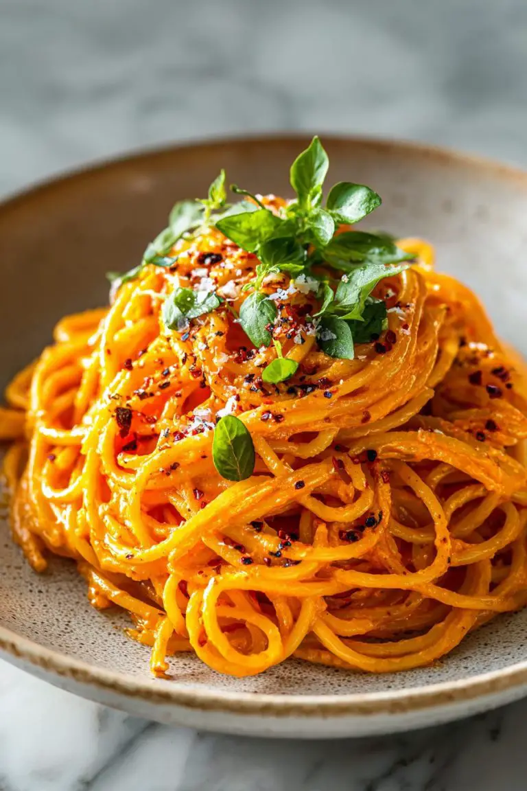 Easy Creamy Tomato Garlic Pasta