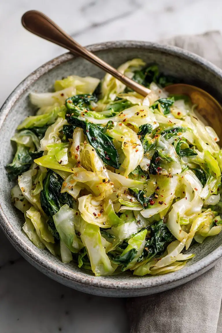Easy Fried Cabbage Recipe