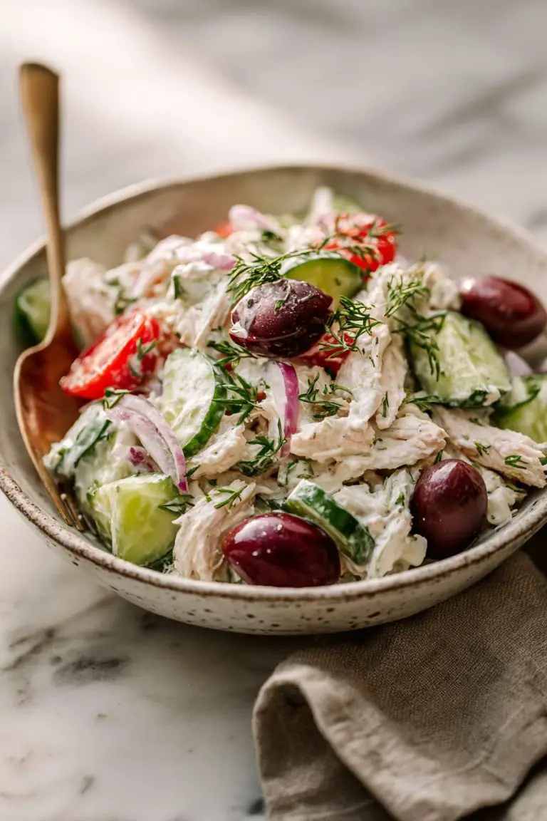 Easy Greek Yogurt Chicken Salad Recipe
