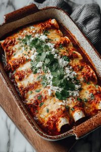 Easy Ground Beef Enchiladas