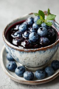 Easy Homemade Blueberry Sauce