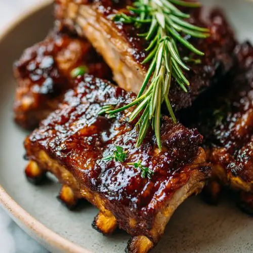 Easy Honey Garlic Ribs Recipe