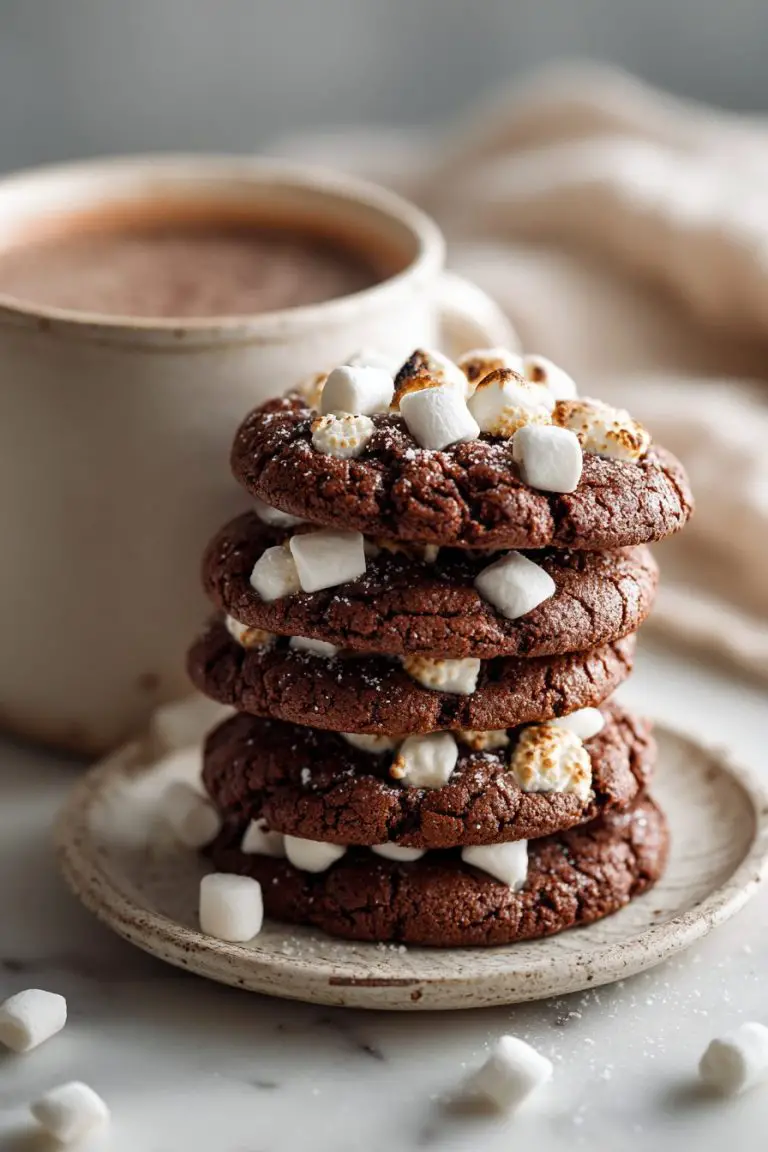Easy Hot Chocolate Cookies