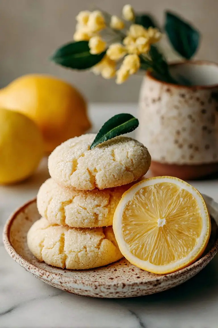 Easy Lemon Cookies Recipe