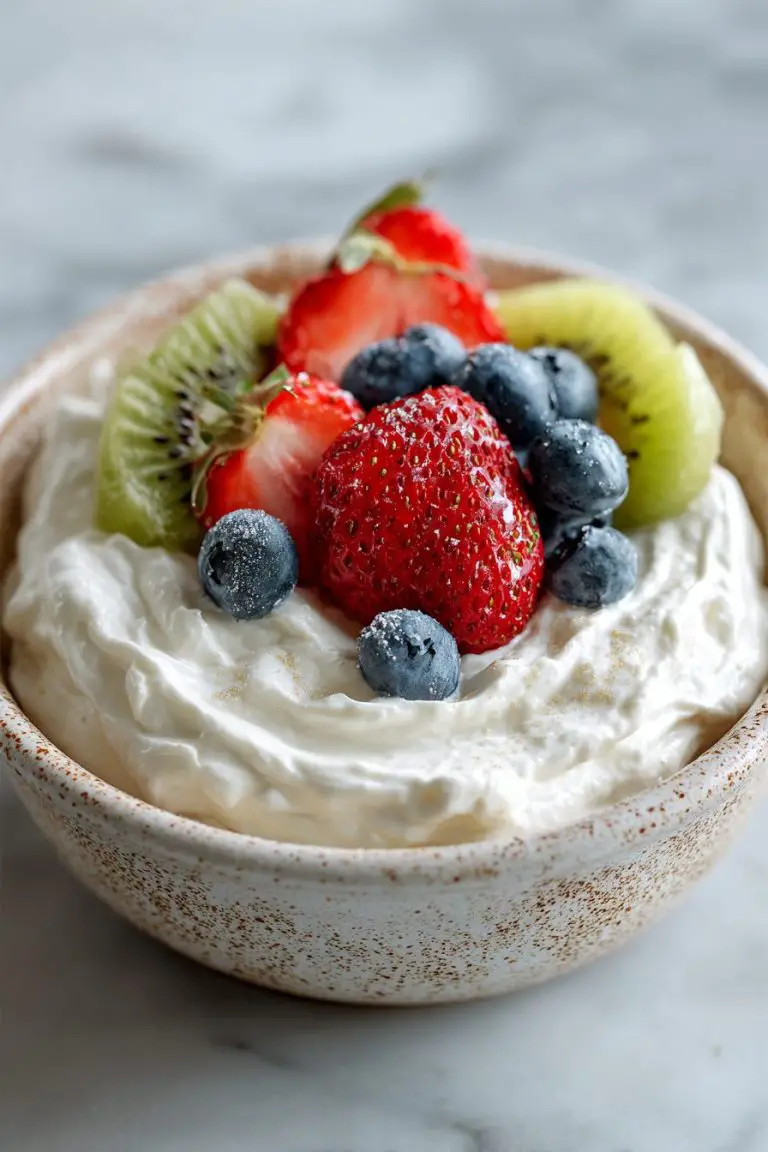 Easy Marshmallow Fruit Dip