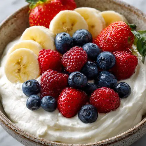 Easy Marshmallow Fruit Dip