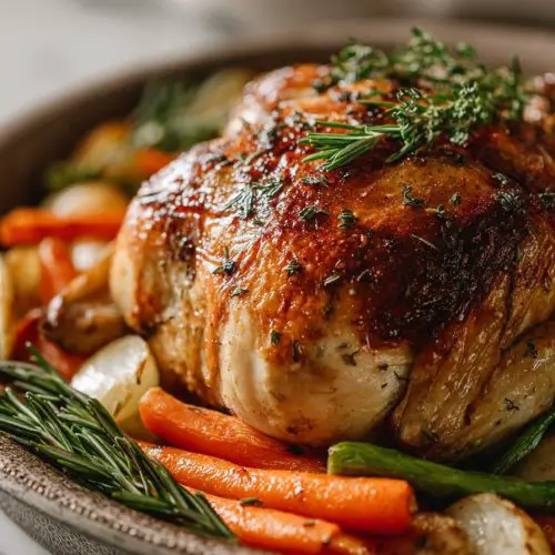 Easy One-Pan Roasted Chicken and Veggies