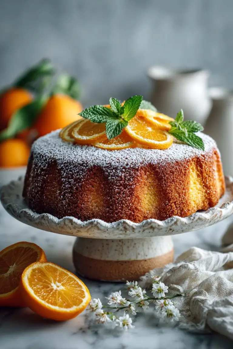 Easy Orange Cake Recipe