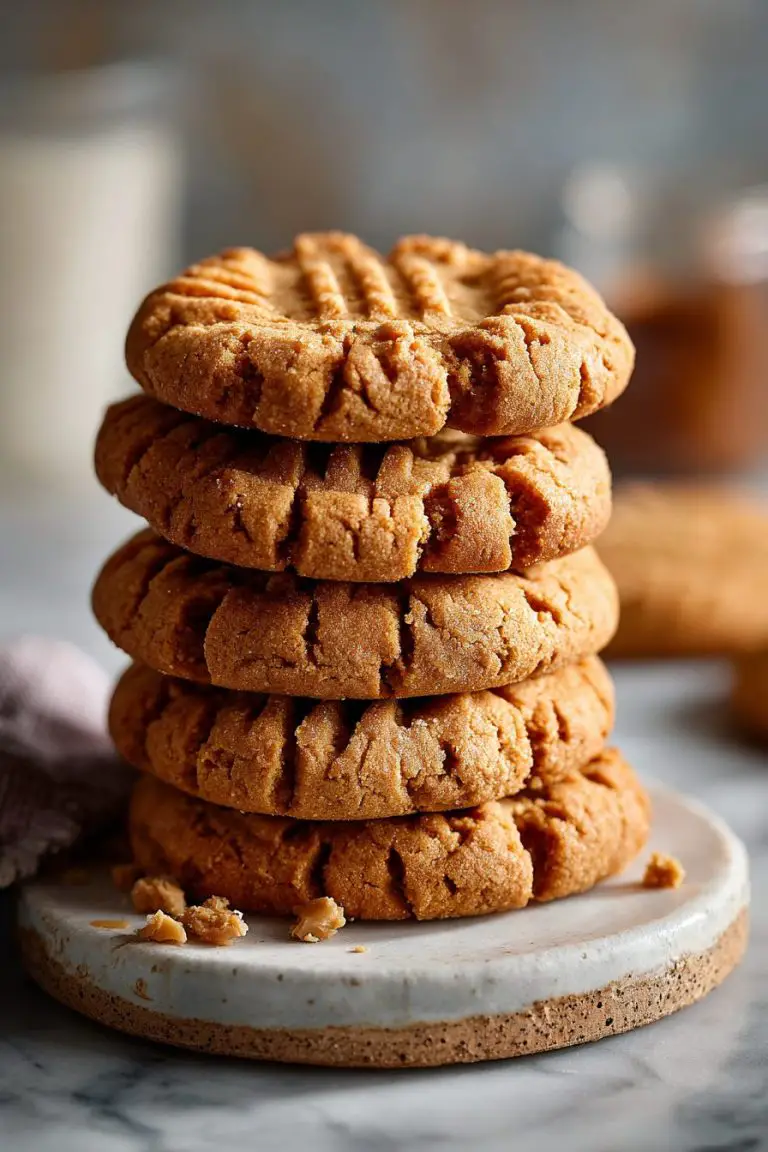 Easy Peanut Butter Cookies