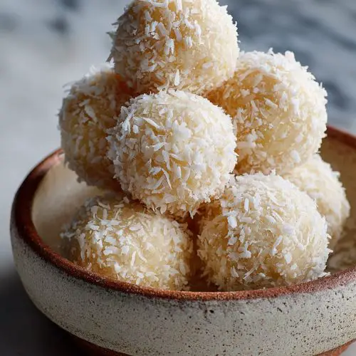 Easy Pineapple Coconut Snowballs