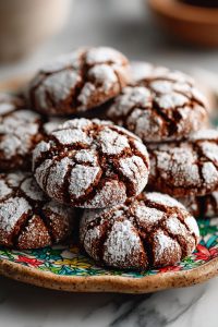 Easy Pumpkin Crinkle Cookies