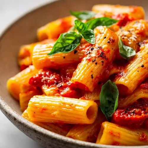 Easy Rigatoni Arrabbiata Recipe