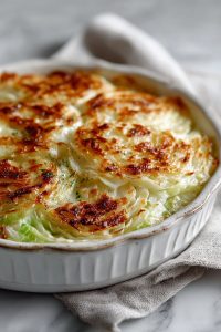 Easy Scalloped Cabbage Recipe