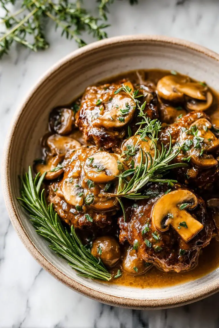 Easy Slow Cooker Salisbury Steak Recipe