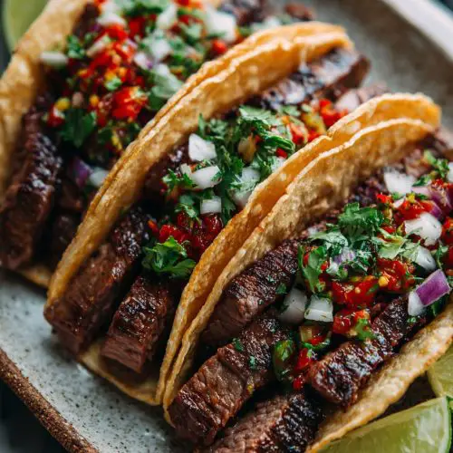 Easy Steak Tacos Recipe