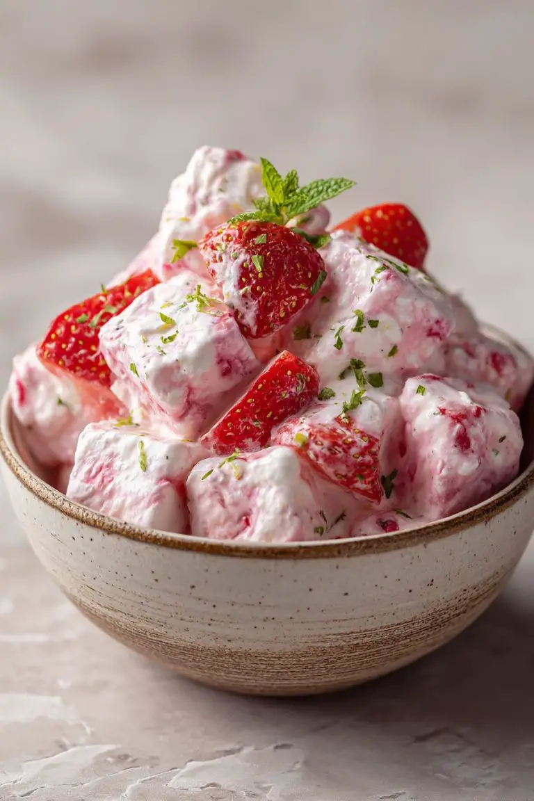 Easy Strawberry Fluff Salad