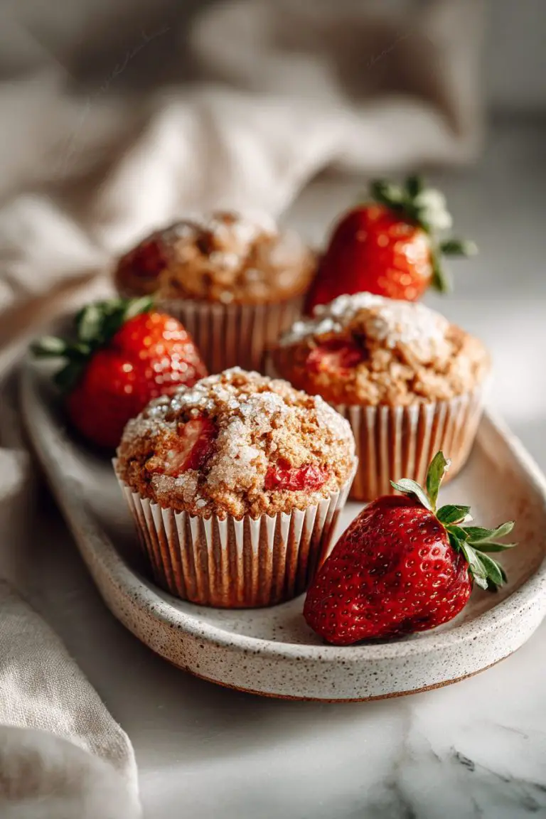 Easy Strawberry Muffins